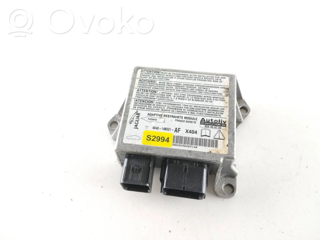 Jaguar X-Type Airbag control unit/module 