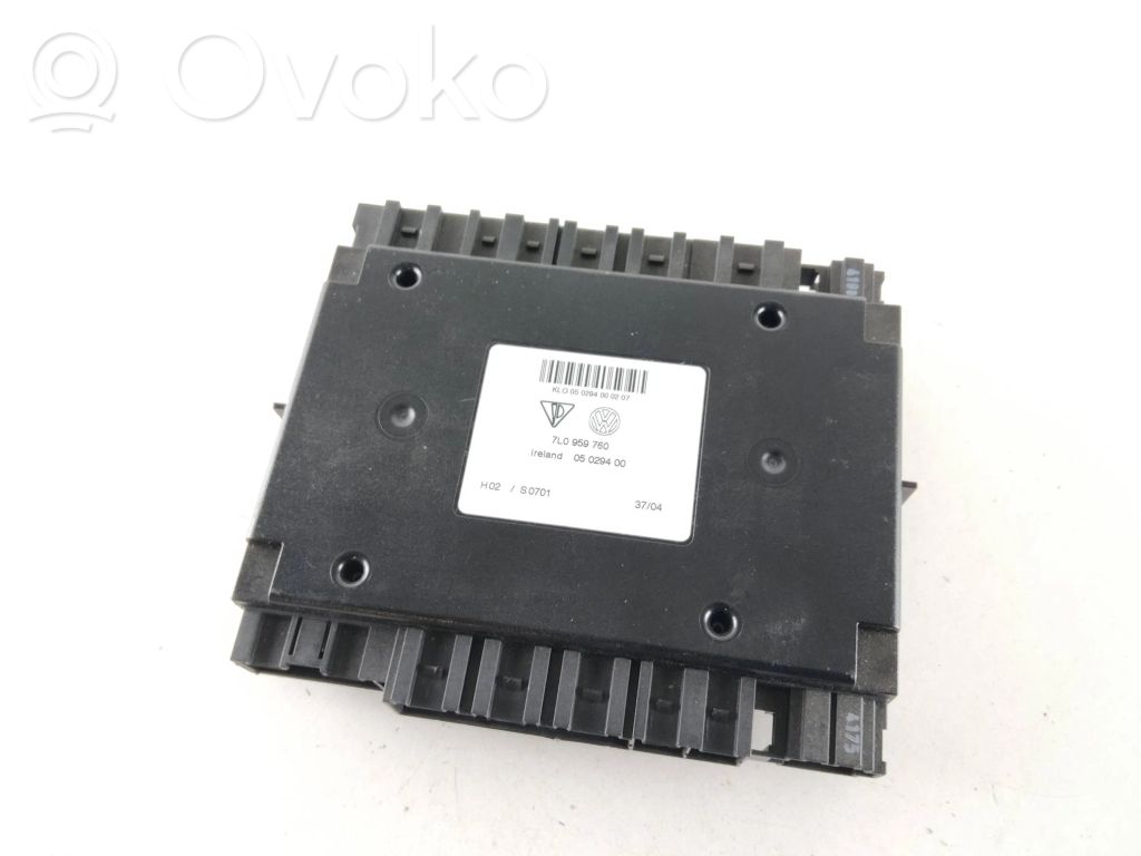Module de commande de siège   7L0959760,05029400,050294000207