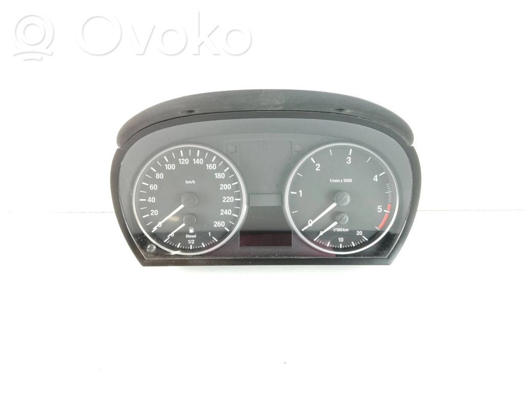BMW 3 E90 E91 Geschwindigkeitsmesser Cockpit 