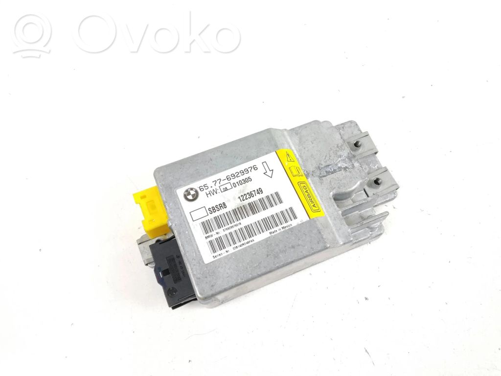 BMW 7 E65 E66 Oro pagalvių valdymo blokas 