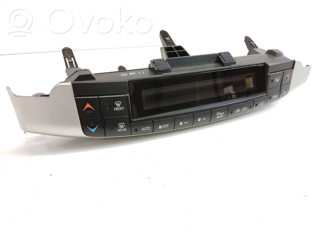 Lexus CT 200H Climate control unit 