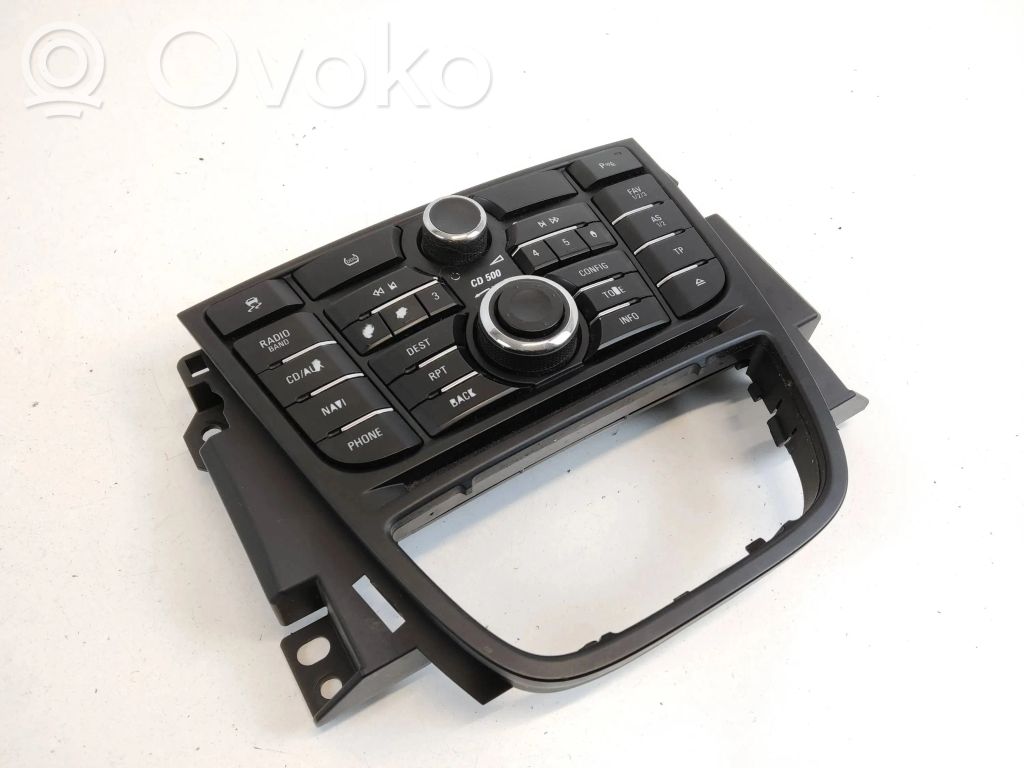 Opel Meriva B Radio/GPS head unit trim 