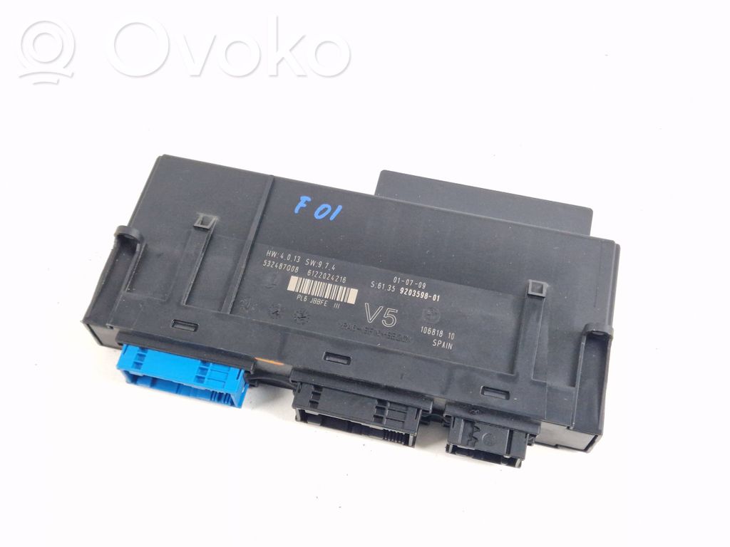 BMW 7 F01 F02 F03 F04 Moduł / Sterownik komfortu 