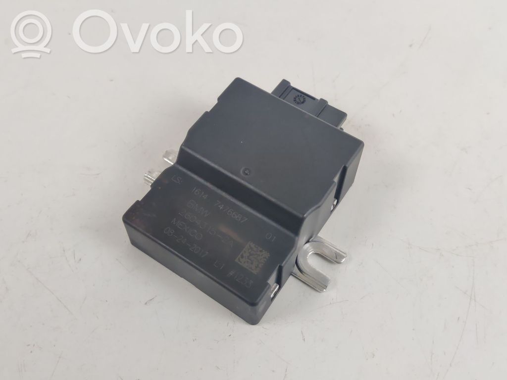 BMW X1 F48 F49 Fuel injection pump control unit/module 
