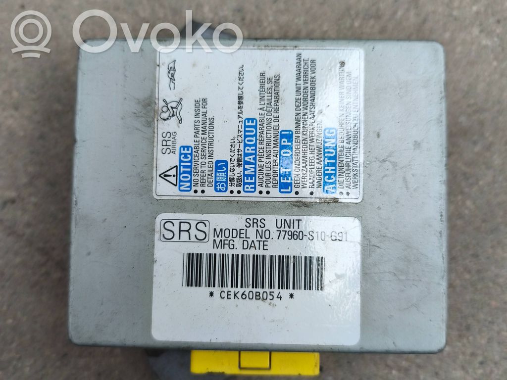 Honda CR-V Sterownik / Moduł Airbag 