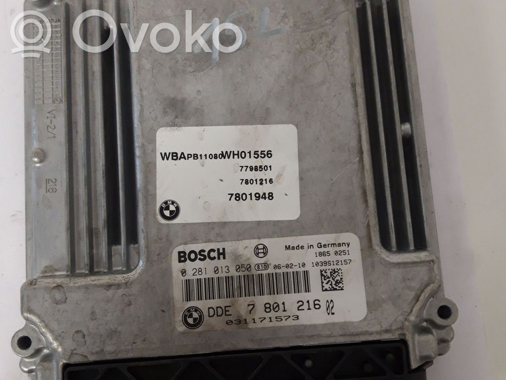 Engine control unit/module   0281013050,DDE7801216