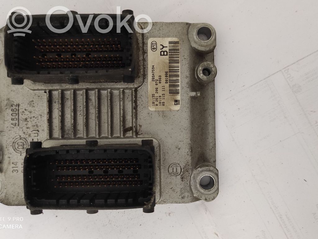 Engine control unit/module   0261206072,09115111,181135