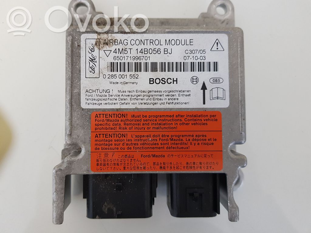 Ford Focus Airbag control unit/module 