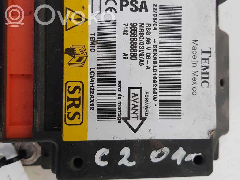 Citroen C2 Airbag control unit/module 