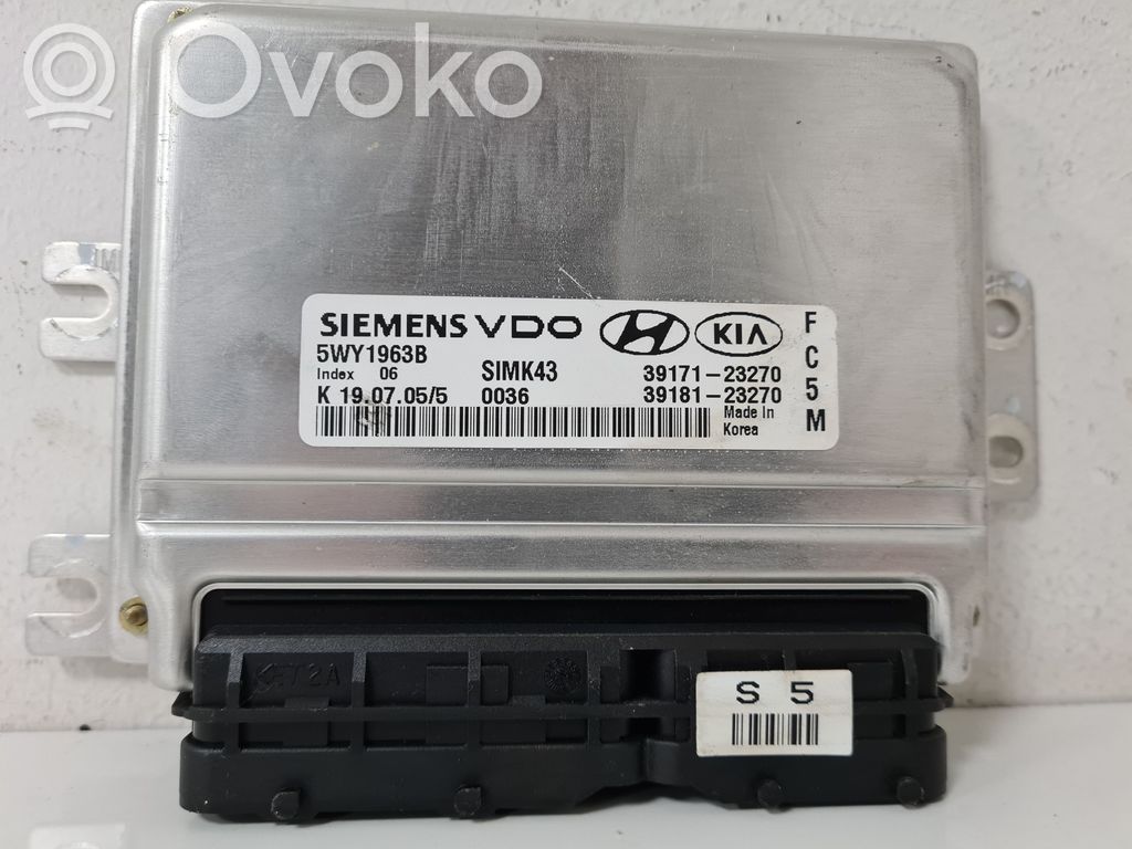 Hyundai Tucson JM Engine control unit/module 