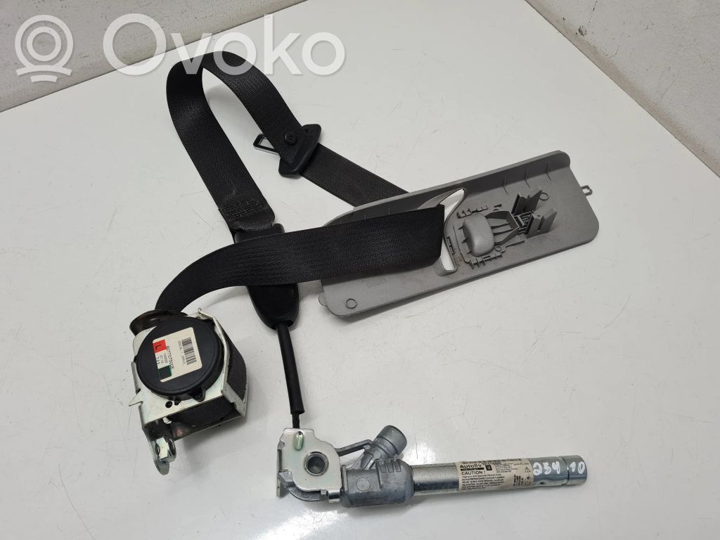 Opel Corsa D Hebilla del cinturón delantero 