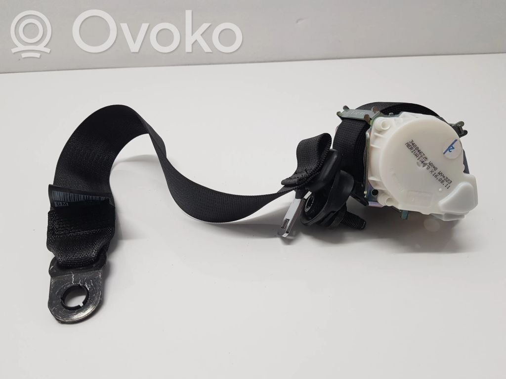 Opel Meriva B Cinturón trasero 