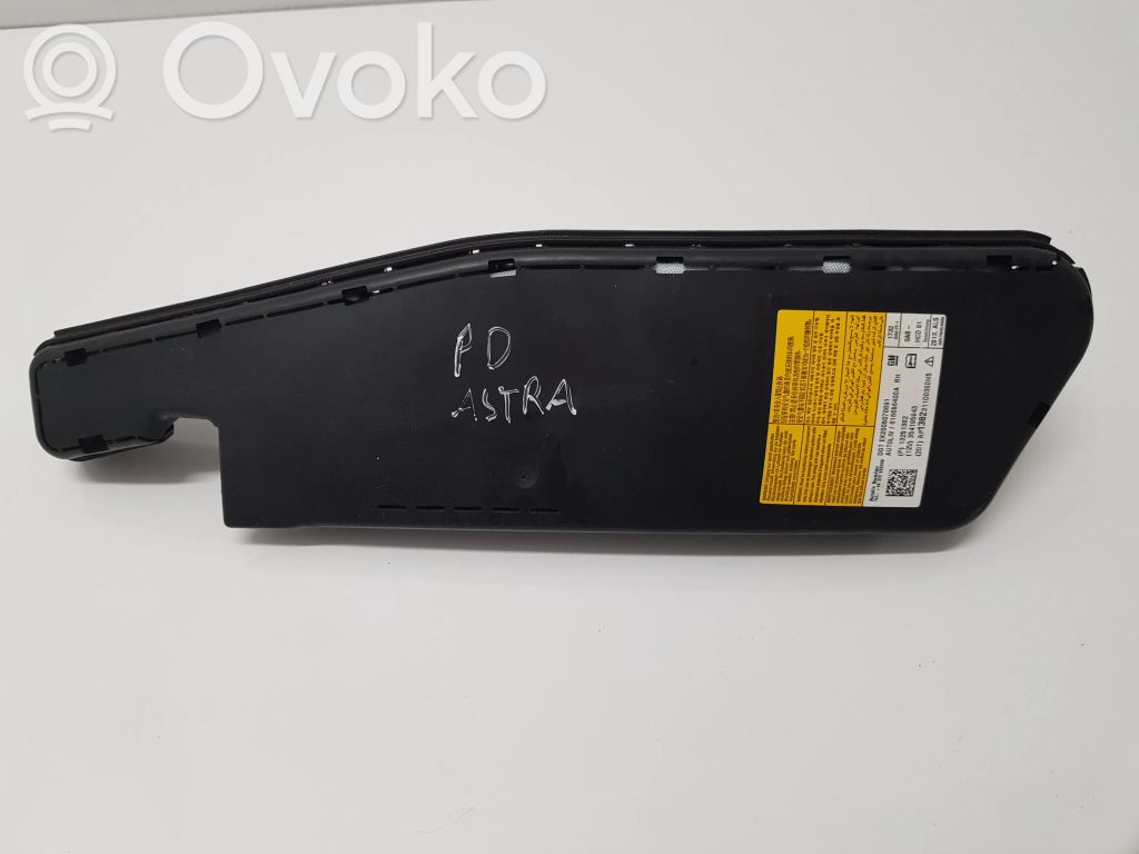 Opel Astra J Seat airbag 