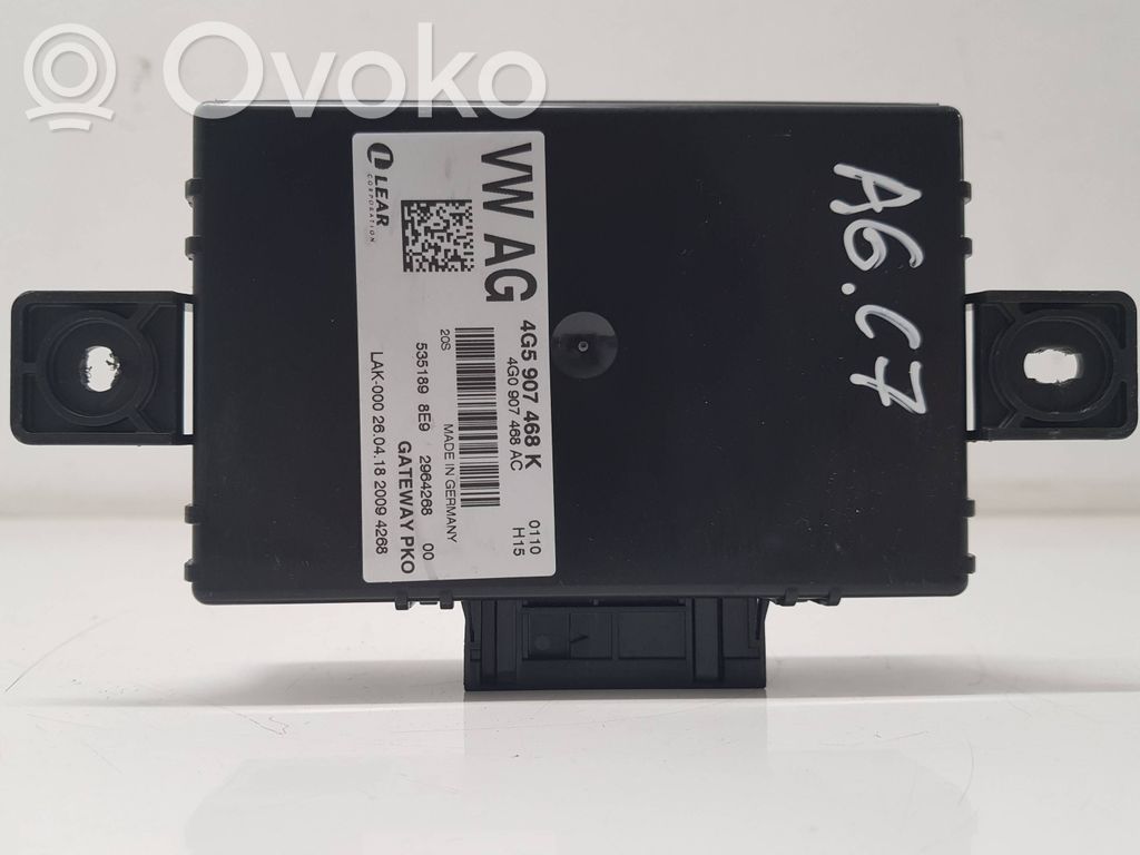 Audi A6 S6 C7 4G Gateway control module 