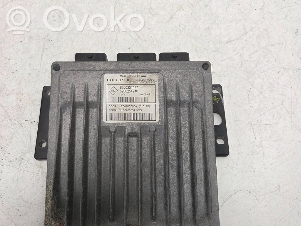 Renault Clio II Engine control unit/module 