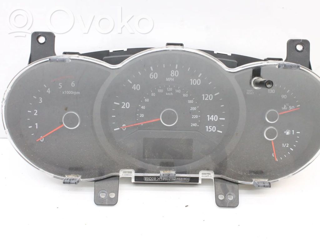 KIA Sorento Vitezometru (grup de instrumente) 