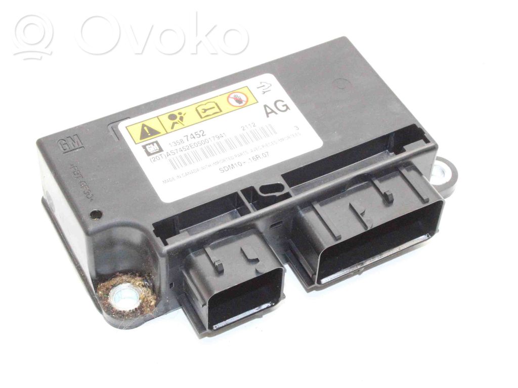 Opel Ampera Airbag control unit/module 