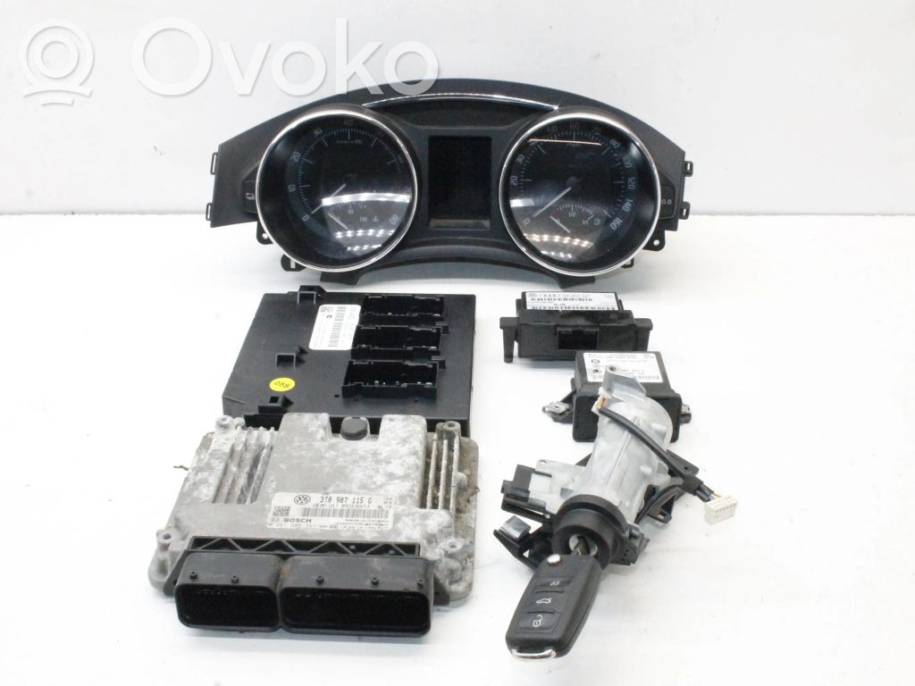 Skoda Superb B6 (3T) Kit cu ECU motor și set închidere uși 