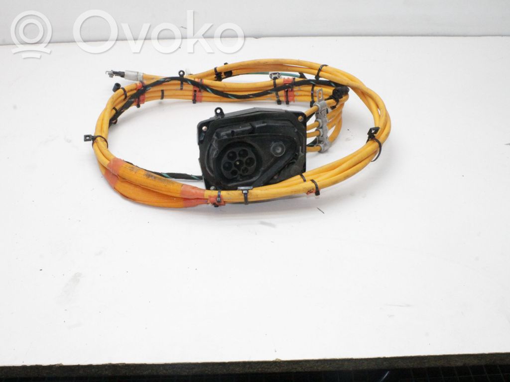 Tesla Model S Electric car charging cable 