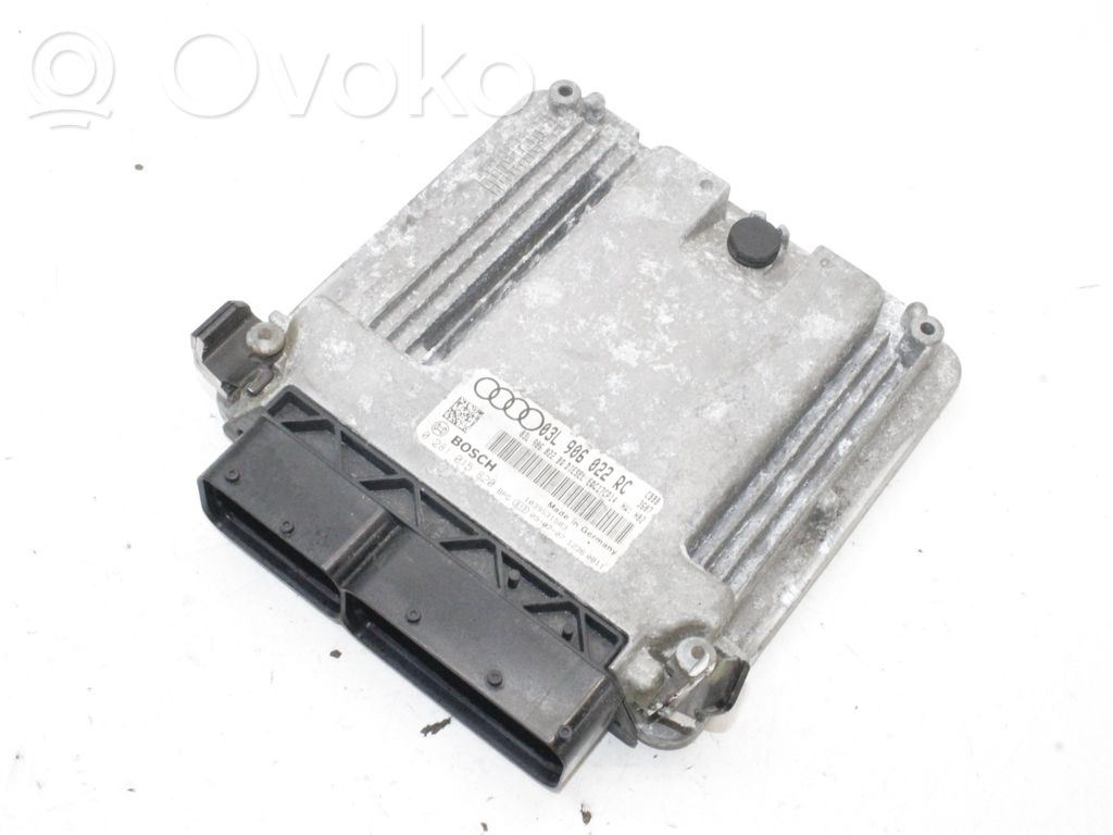 Engine control unit/module   03L906022RC,0281015820