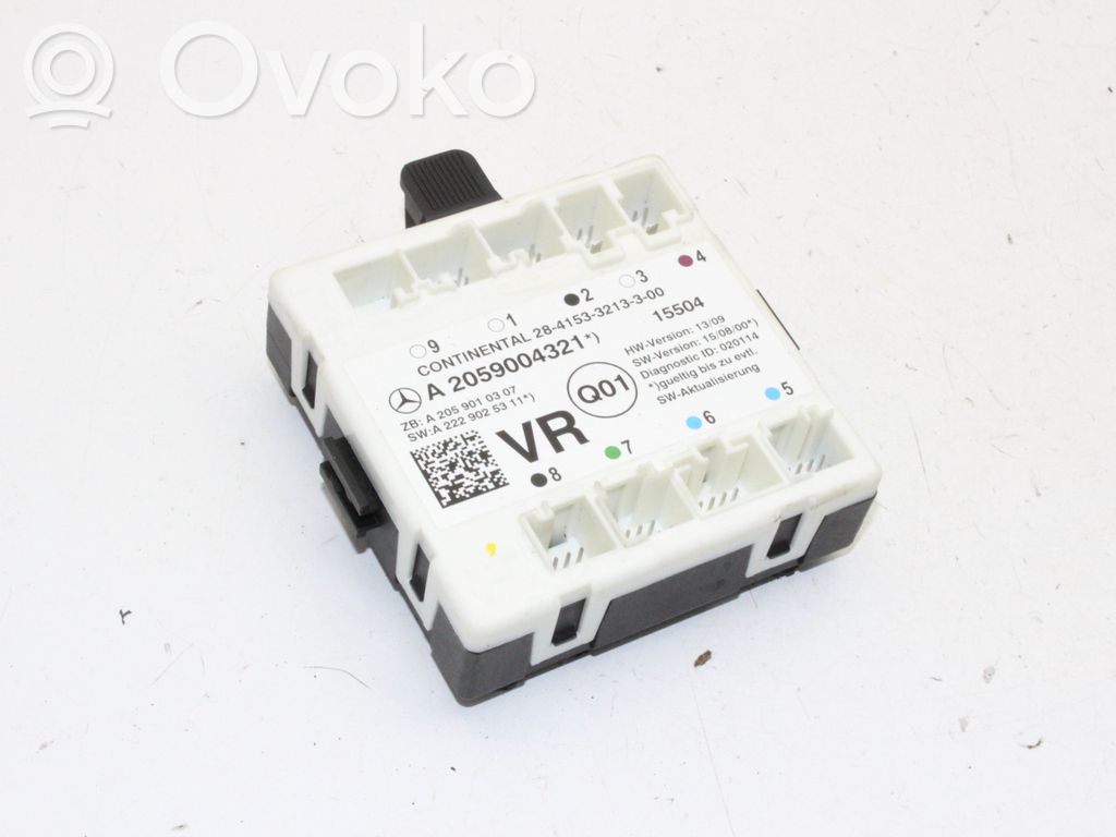 Unidad de control/módulo de la puerta   A2059004321