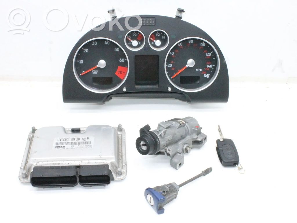 Audi TT Mk1 Engine ECU kit and lock set 