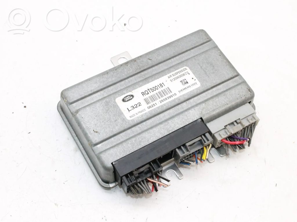 Land Rover Range Rover L322 Sterownik / Moduł tylnego zawieszenia pneumatycznego 