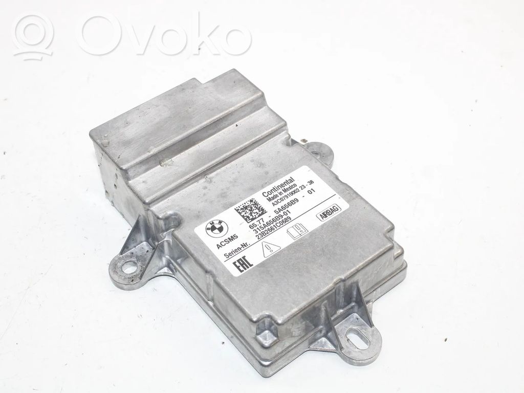 Unidad de control/módulo del Airbag   5A656B9