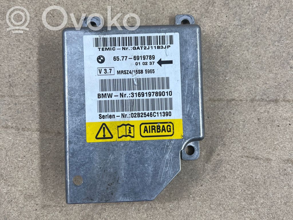 BMW 5 E39 Airbag control unit/module 