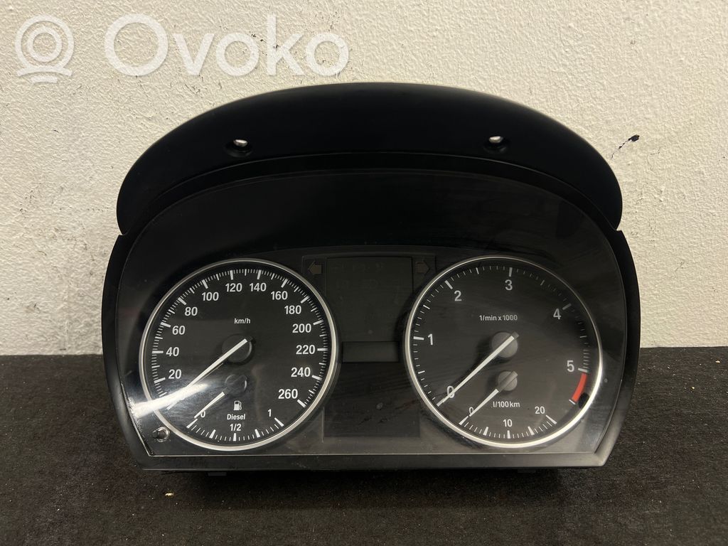 BMW 3 E90 E91 Speedometer (instrument cluster) 