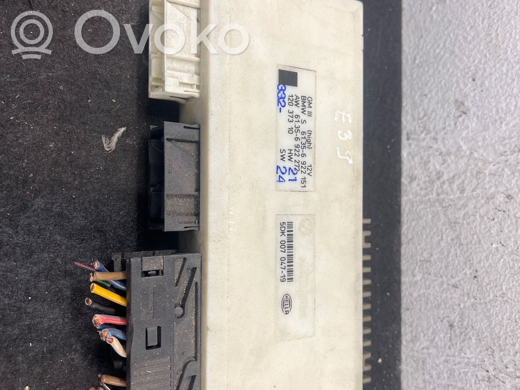 Comfort/convenience module   6922272,12037310