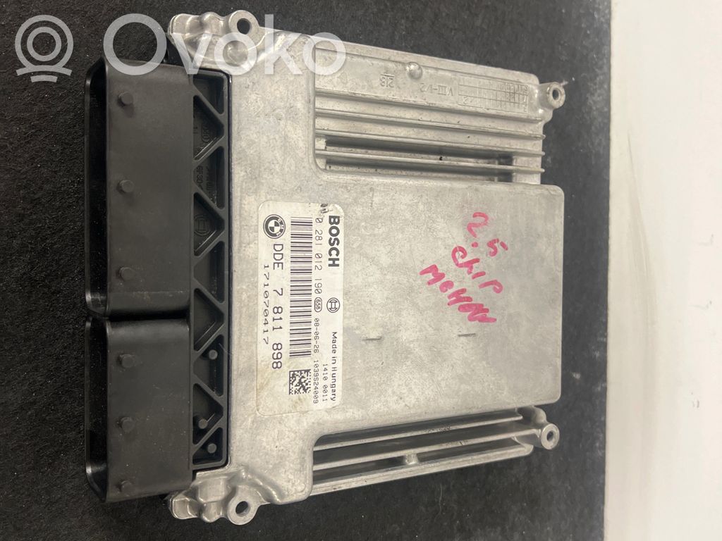 BMW 5 E60 E61 Unidad de control/módulo del motor 