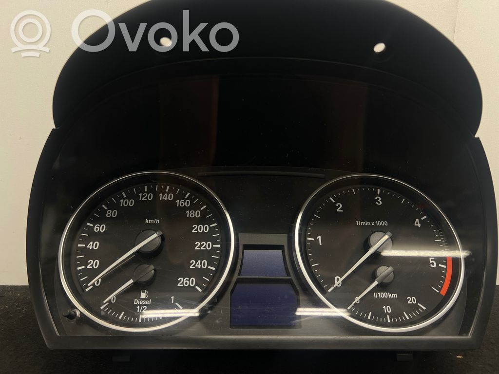 BMW 3 E90 E91 Speedometer (instrument cluster) 