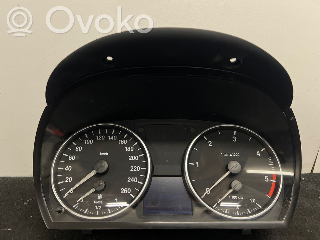 BMW 3 E90 E91 Speedometer (instrument cluster) 