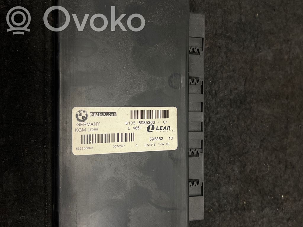 BMW 5 E60 E61 Modulo di controllo accesso 