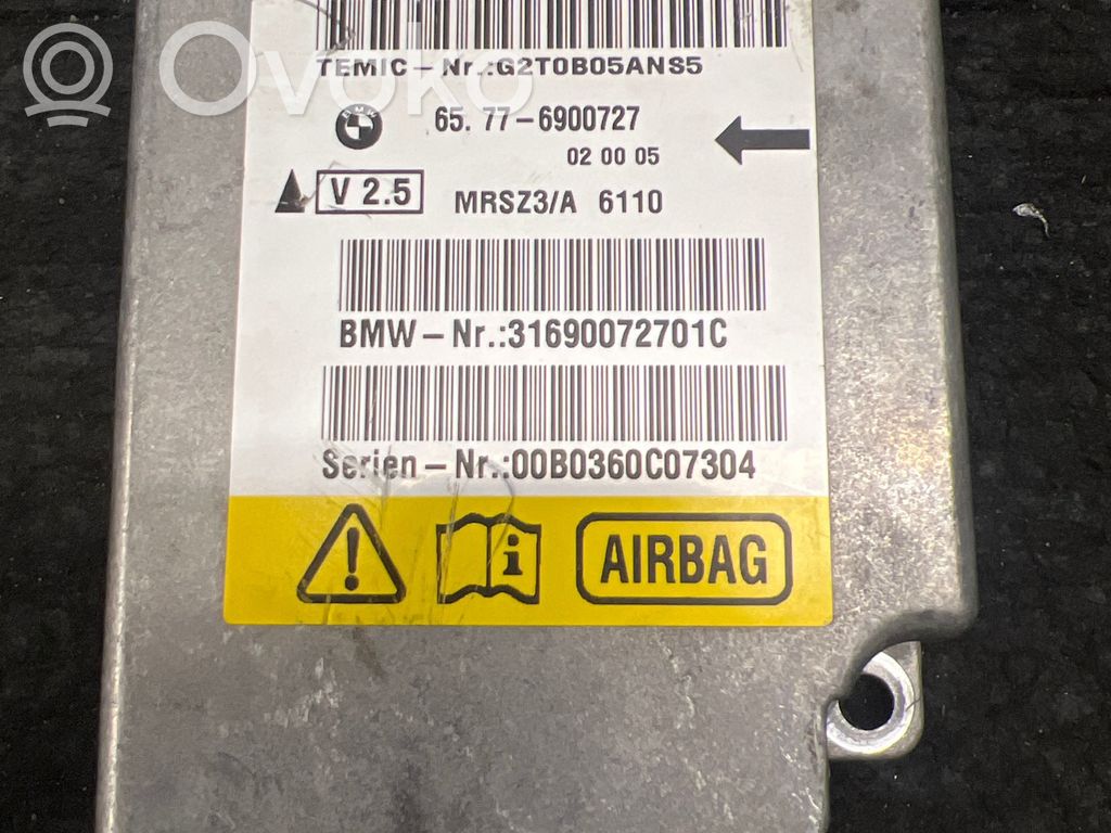 BMW 5 E39 Airbag control unit/module 