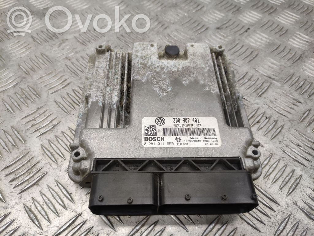 Volkswagen Phaeton Engine control unit/module 