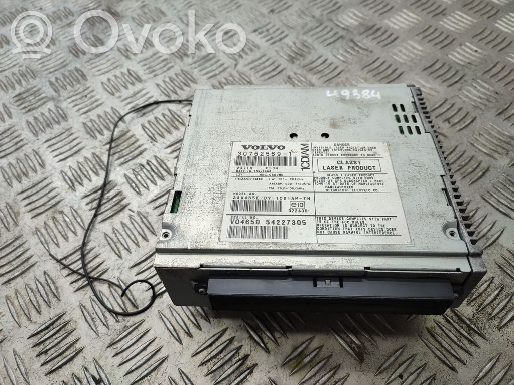 Volvo V50 Radio/CD/DVD/GPS head unit 