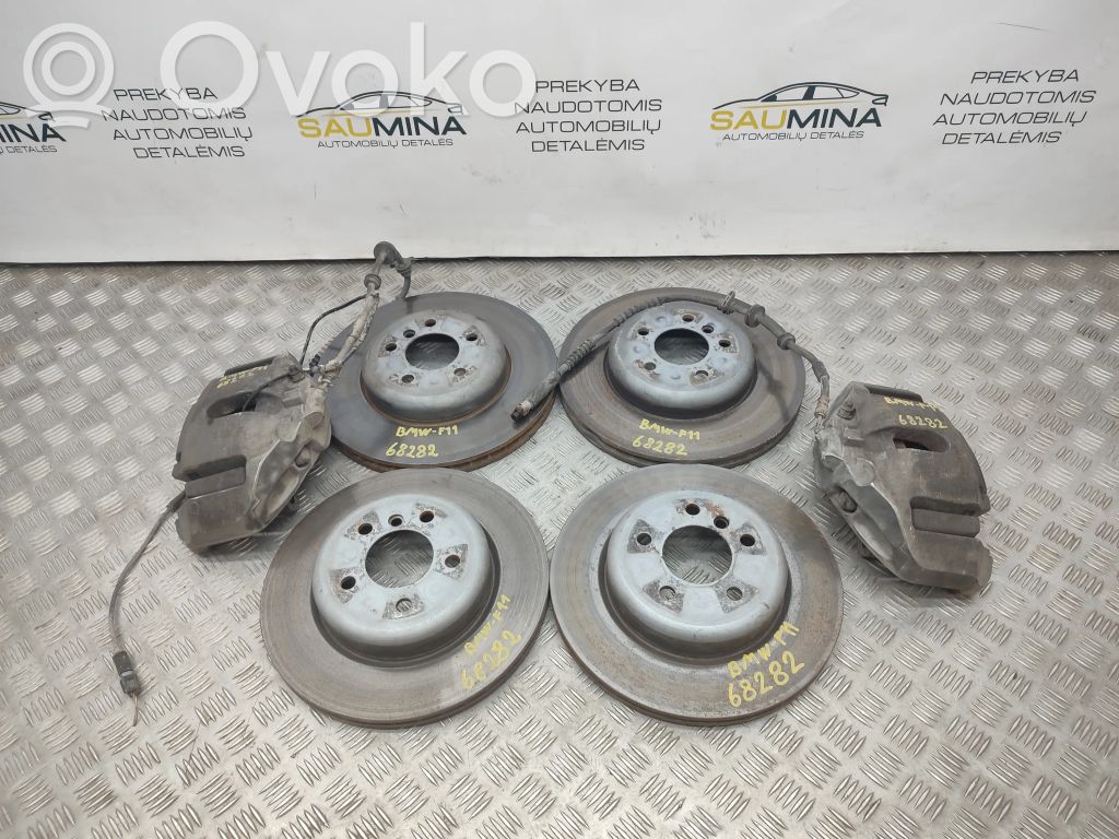 BMW 5 F10 F11 Brake discs and calipers set 