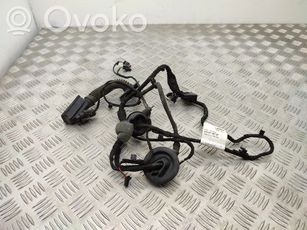 Audi A8 S8 D4 4H Cableado de puerta trasera 