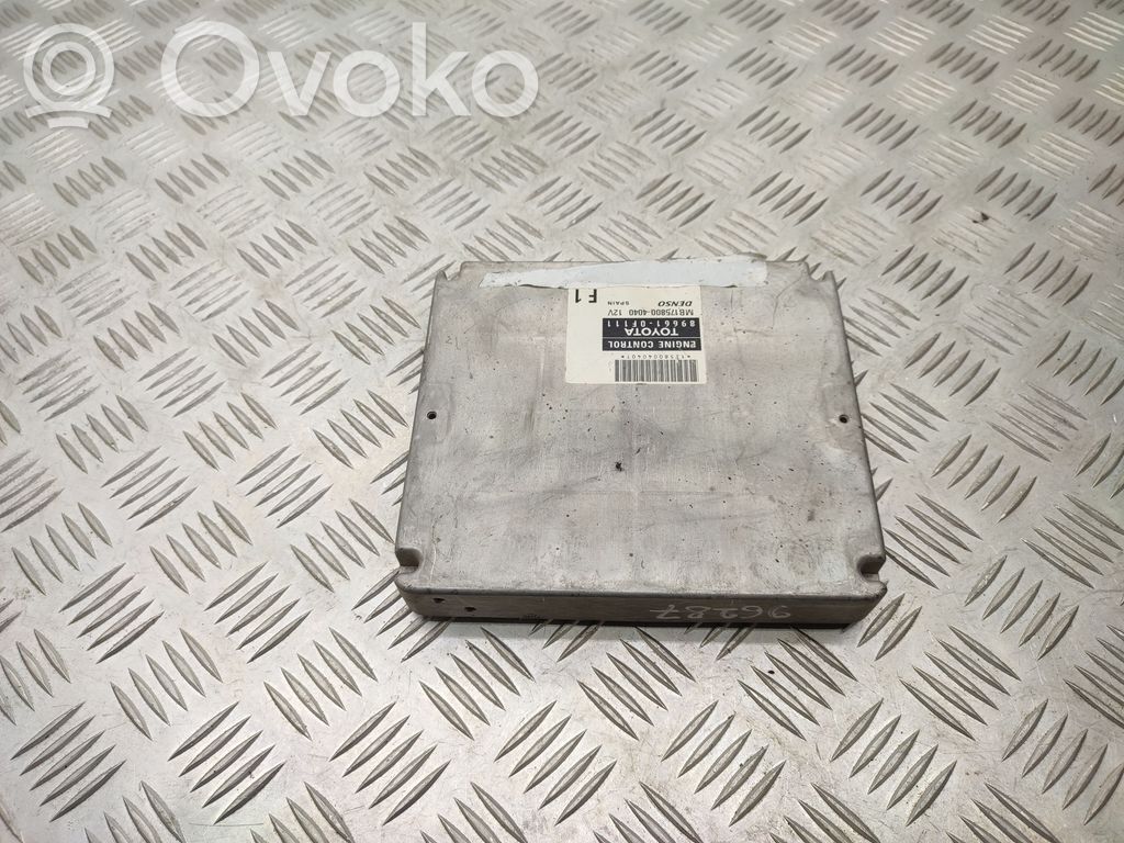 Toyota Corolla Verso AR10 Engine control unit/module 