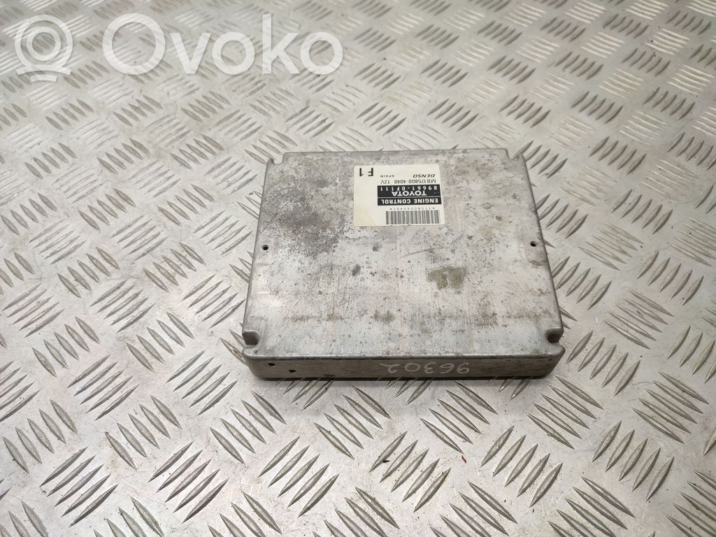 Toyota Avensis T250 Engine control unit/module 