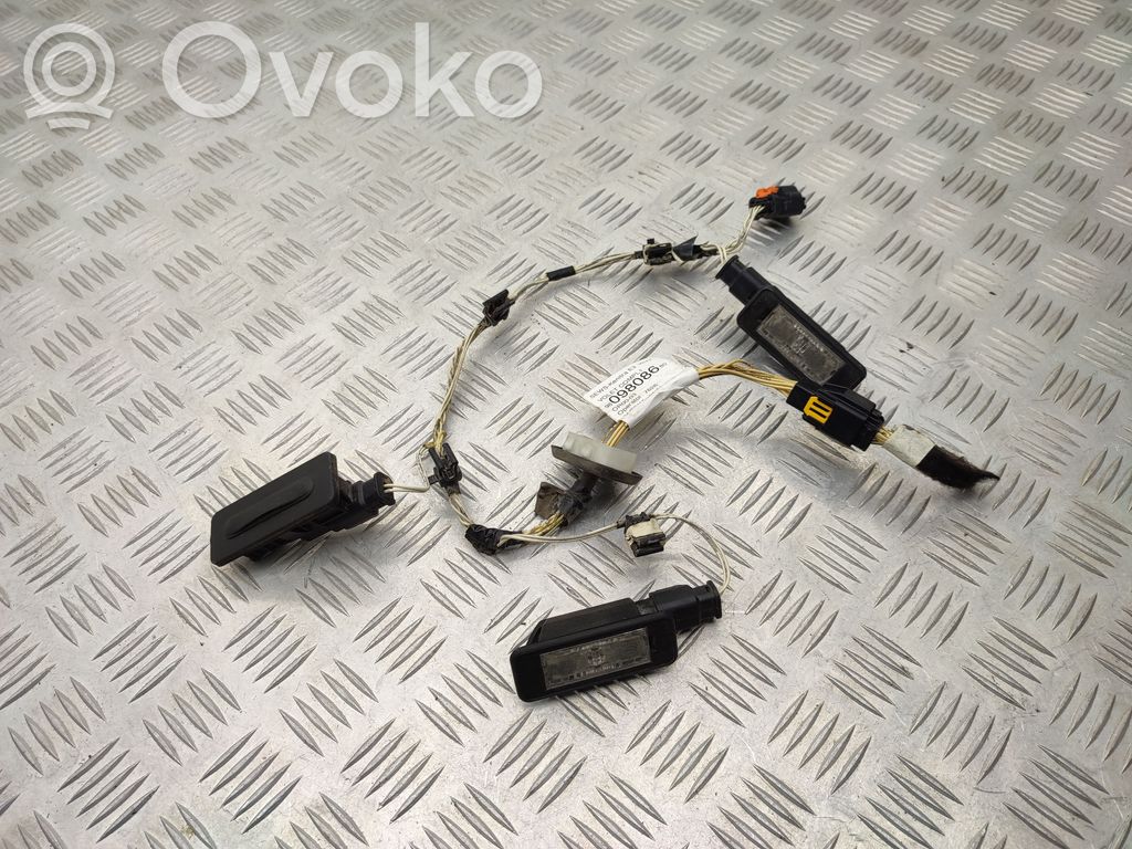 Citroen C4 Cactus Tailgate opening switch 
