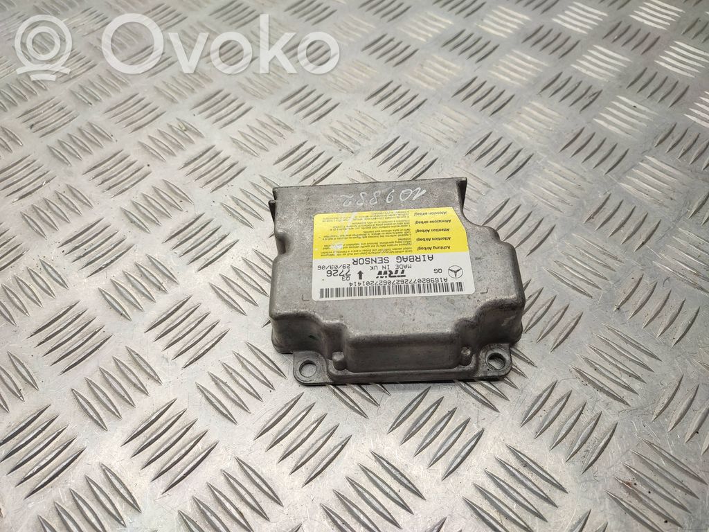 Mercedes-Benz A W169 Sterownik / Moduł Airbag 