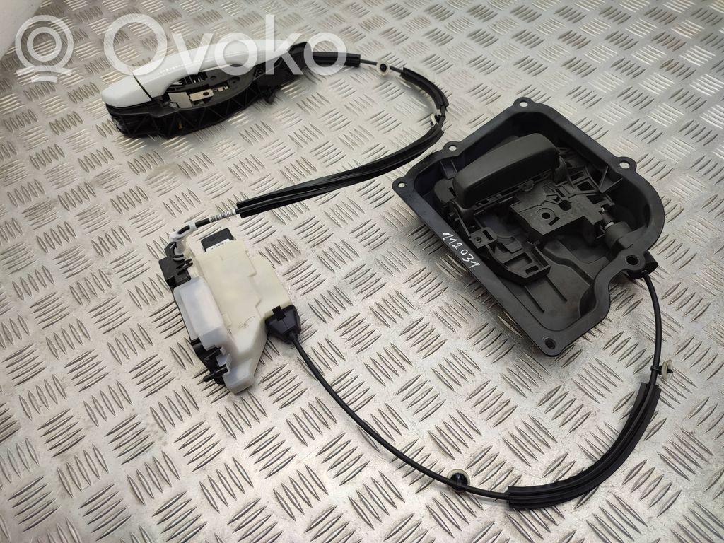 Sliding door lock   PSA243587,9818441680,9812093480,9802977180