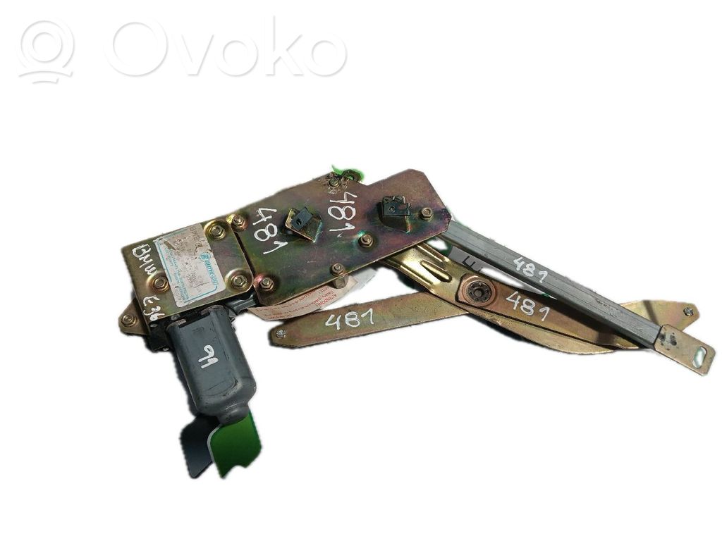 BMW 3 E36 Front window lifting mechanism without motor 