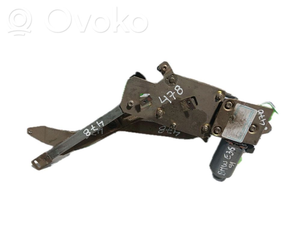BMW 3 E36 Front window lifting mechanism without motor 