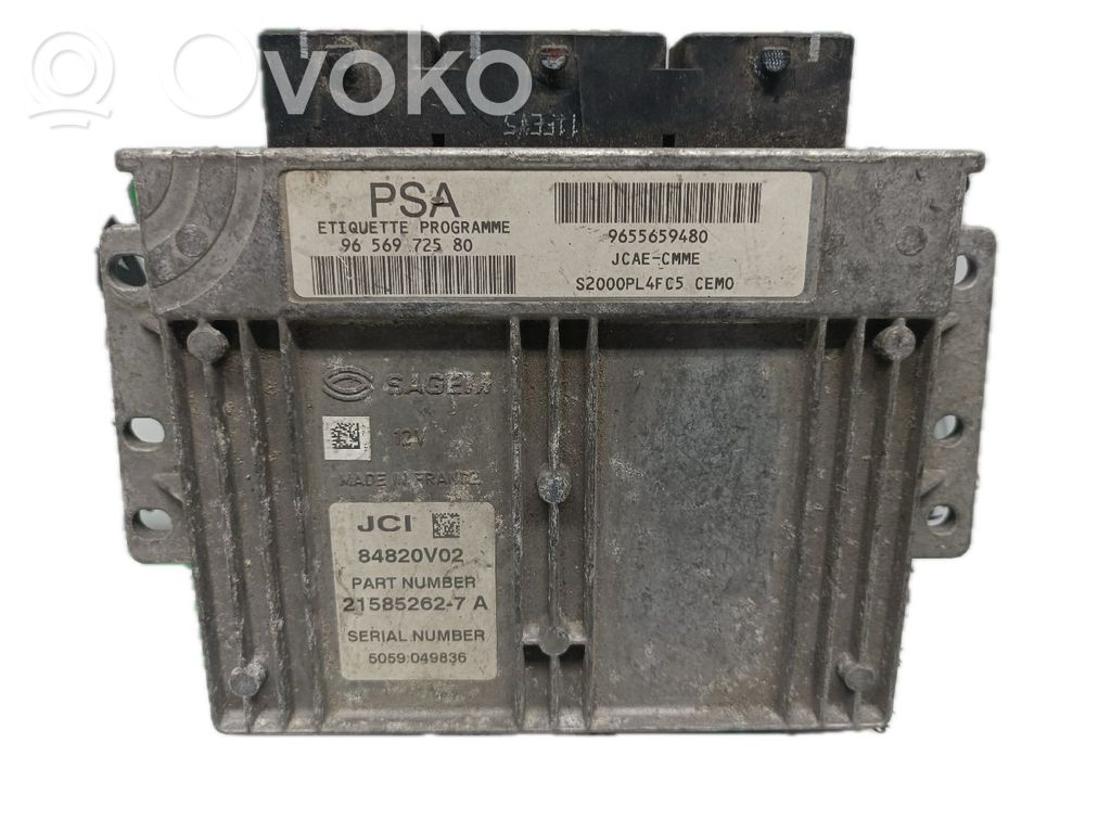 Engine control unit/module   9656972580