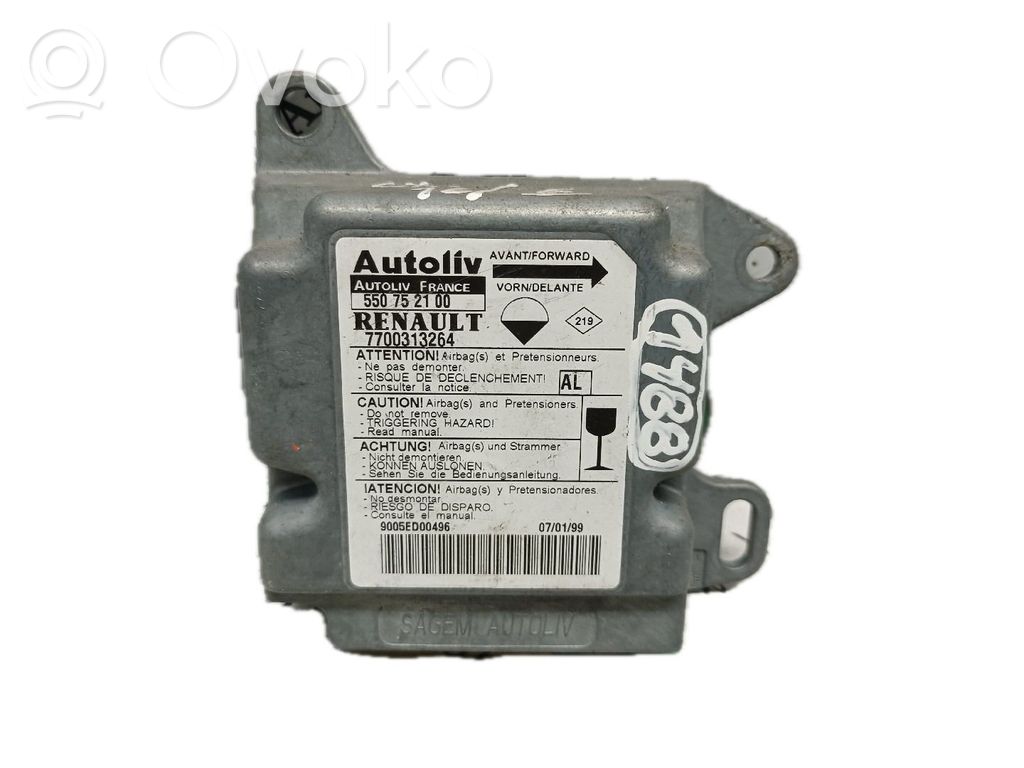 Airbag control unit/module   7700313264