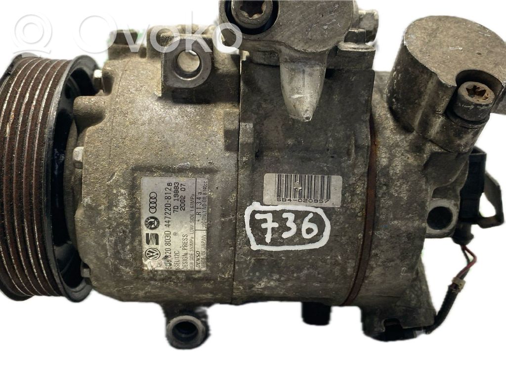 Air conditioning (A/C) compressor (pump)   6Q0820803D